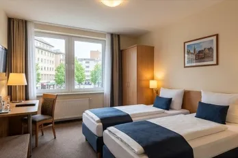 For sale modernized 3-star hotel with a restaurant in a central location in Frankfurt am Main