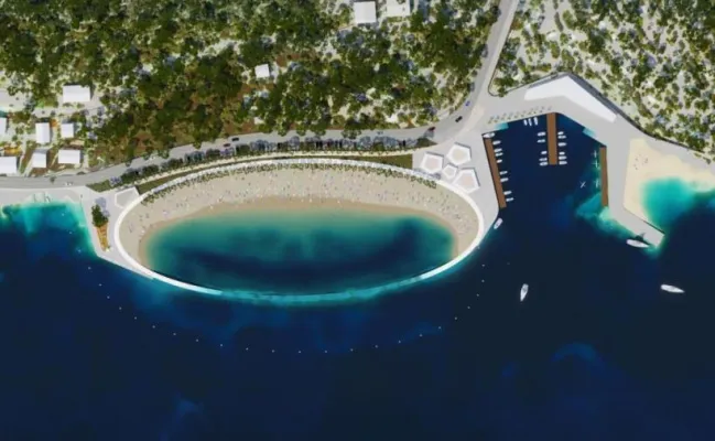 4****- oder 5*****-Resortprojekt in erster Meereslinie in der Gegend von Sibenik an der kroatischen Küste - Foto 2